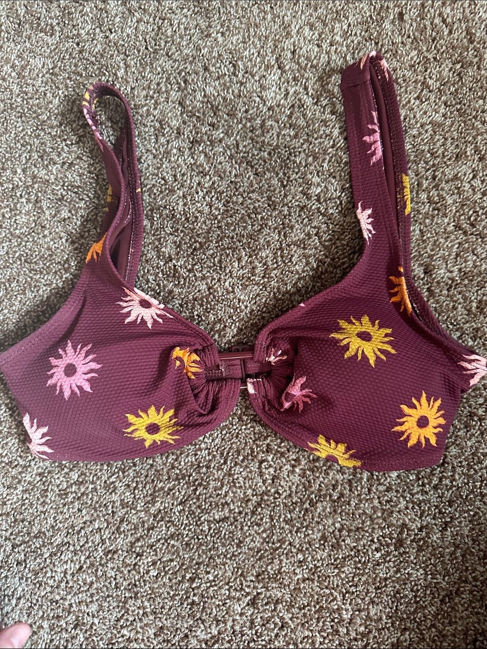 Women’s Sunburst Swim Top M